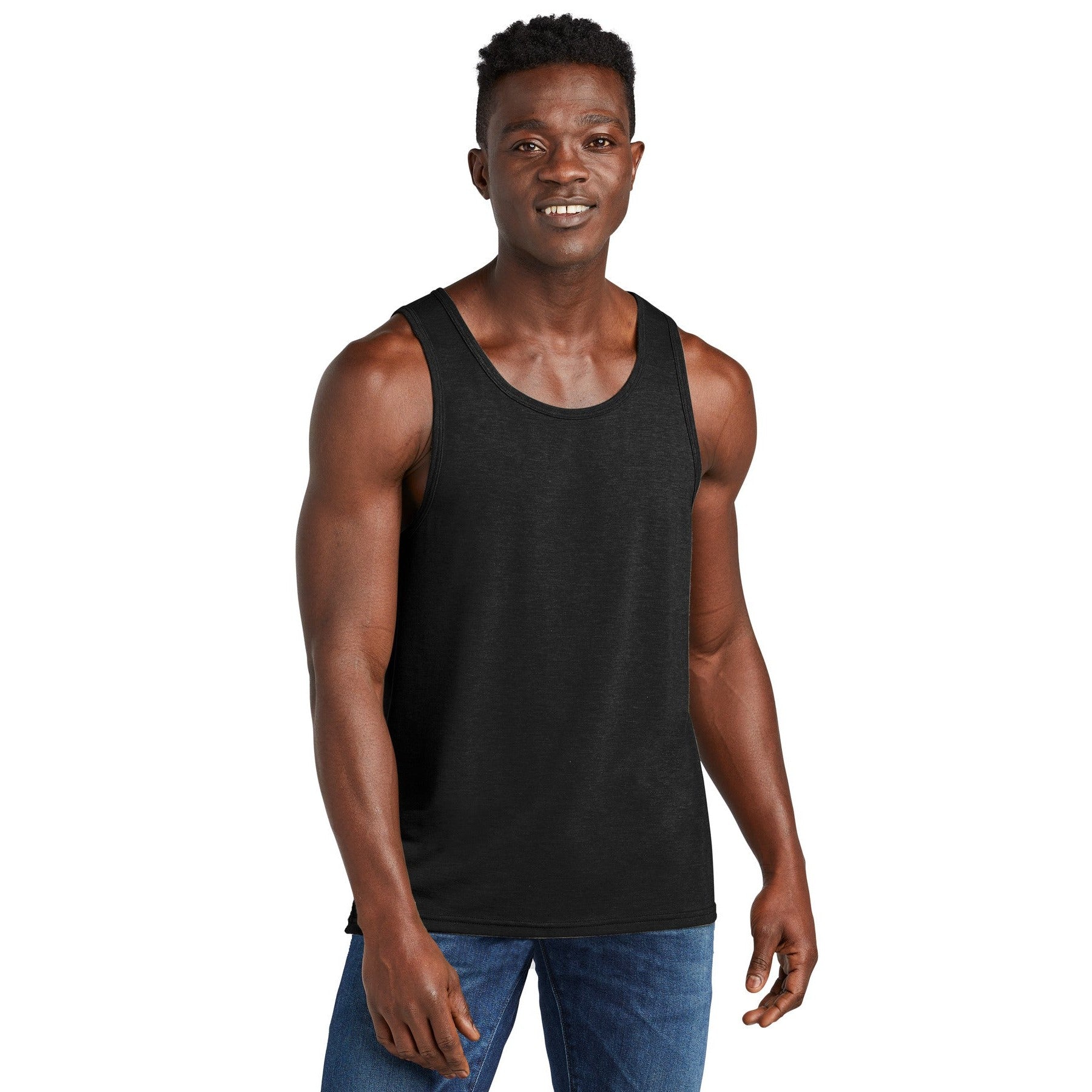 AllMade-Allmade® Unisex Tri-Blend Tank AL2019-MedTech-4
